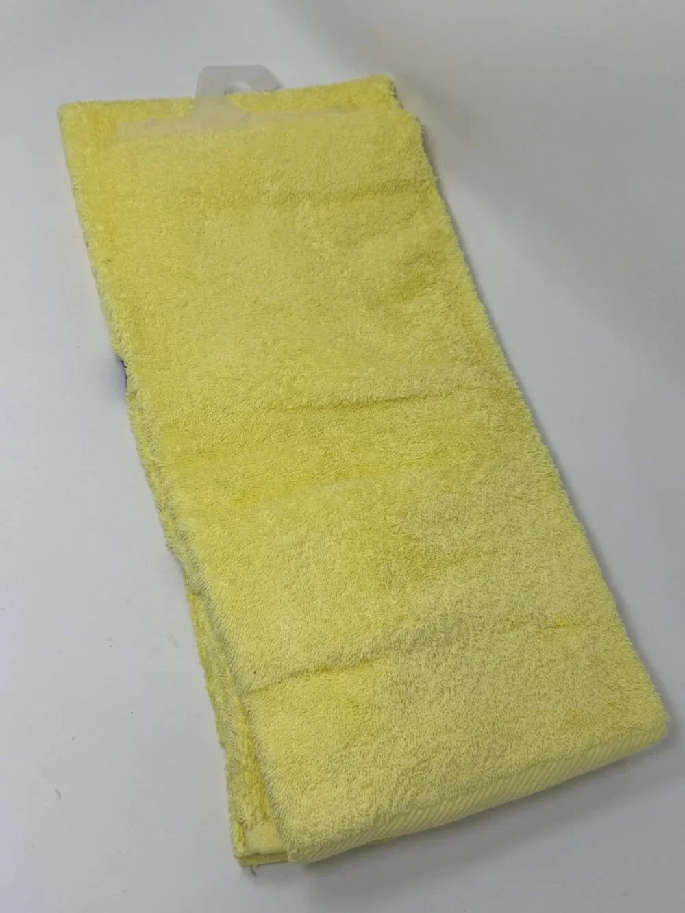 Vtg Disney Winnie The Pooh Soft Yellow Bath Towel & Washcloth, Cotton 90's NEW